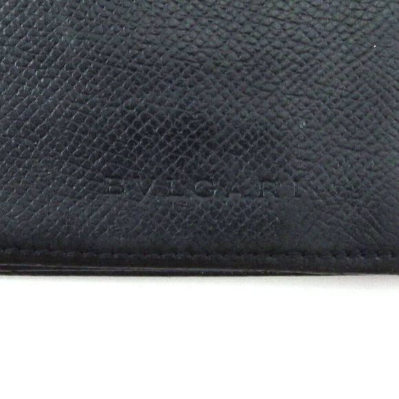 BVLGARI long bill crawling Classico leather AUTH USED H831 - Picture 2 of 10